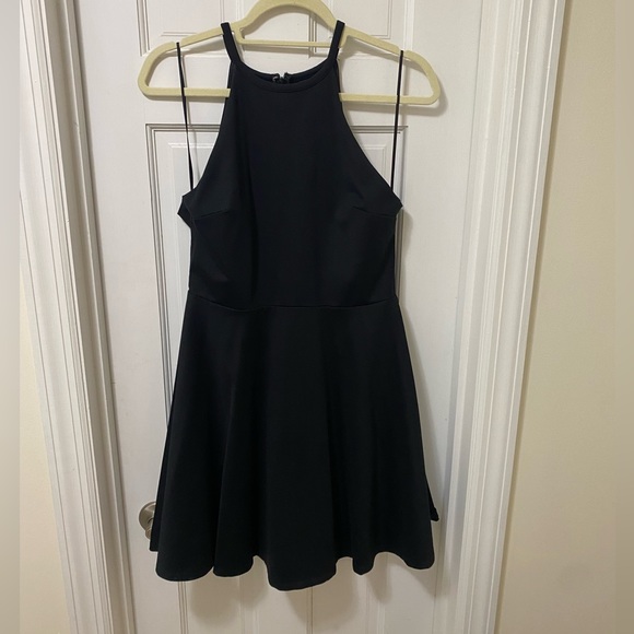 Cynthia Rowley Black Skater Dress - Picture 2 of 9